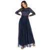 Maya Deluxe Women’s Bridesmaid Dress, navy