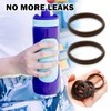 8 PCS Gatorade Water Bottle Cap Replacement Gasket, Replacement Airtight