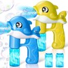 JOYIN 2 Bubble Guns Kit, Whale Automatic Bubble Maker Blower