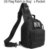 ATBP Small Tactical Sling Bag for Men with Holster Military