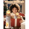 Aohcae Lighthouse Decoration, LED Moonlight Lamp with Remote Control, Night