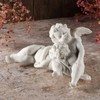Veronese Design 4 3/8 Inch Twin Cherubs Resting Resin Sculpture