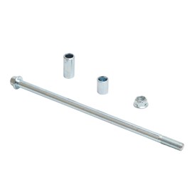 Minho 10mm 260mm Front Rear Axle with Bushing 6mm 20mm 32mm Fit for Motorcycle Pit Dirt Bike Moped Scooter QUAD ATV Mini Bike Parts