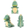 Adorlynetty Dinosaur Stuffed Animal,12“ Cute Stuffed Dinosaur Plush Soft Dino