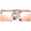 7UP Diet Cherry Flavored Lemon Lime Soda, 12 Fl Oz