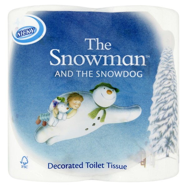 Nicky Snowman Toilet Tissue