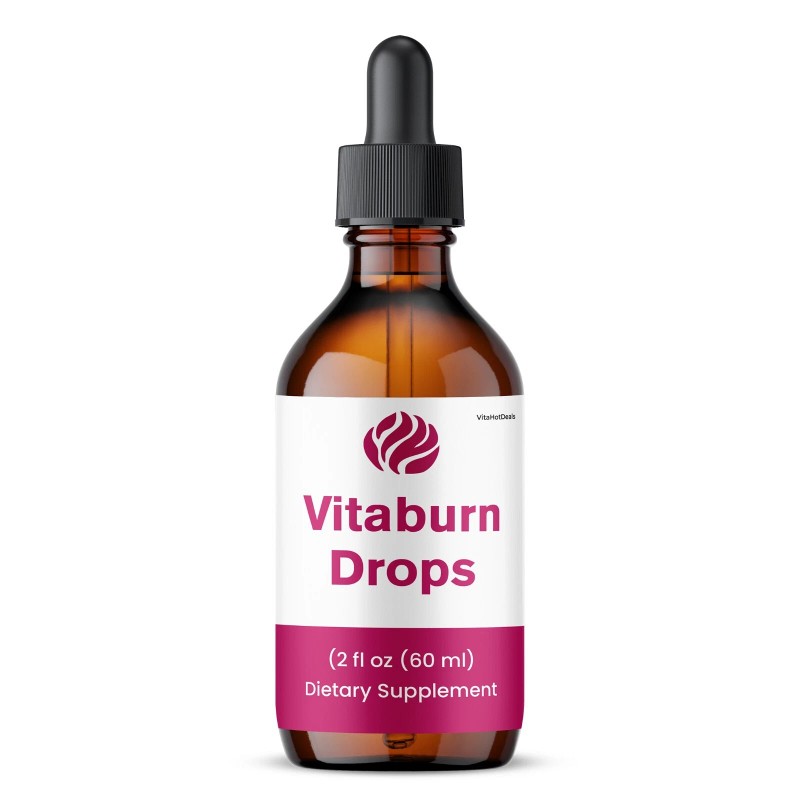 VitaBurn Drops Liquid Supplement, Max Strength Supplement, Vita Burn (3