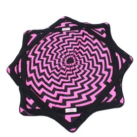 Mougee Star Mini Flow Star - Neon Series - 20" Diameter - UV Reactive (Pink)