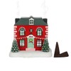 Incense Cone Burner | Christmas House | H13cm X W13cm