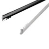 Olympia Gunmetal Ice Tongs in Black with Serrated Jaws Dishwasher