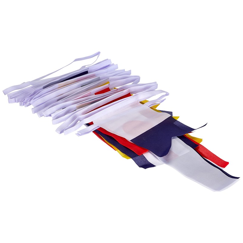 AZ FLAG Garland 26 Polyester Nautical Alphabet Flags 8.25" x