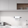 Kitchen Roll Holder, No Drilling, One-Hand Tearable Paper Towel Holder