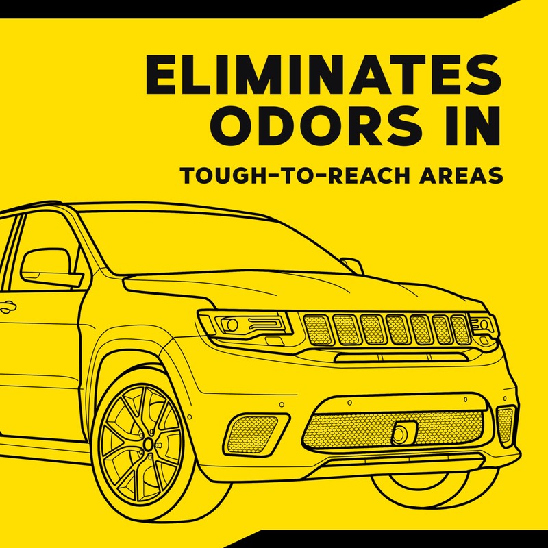 Meguiar's Whole Car Air Refresher, Odor Eliminator Spray Eliminates Strong