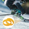 lasuroa 32pcs Ski Brake Retainers, Snowboard Brake Bands Retainers Brake