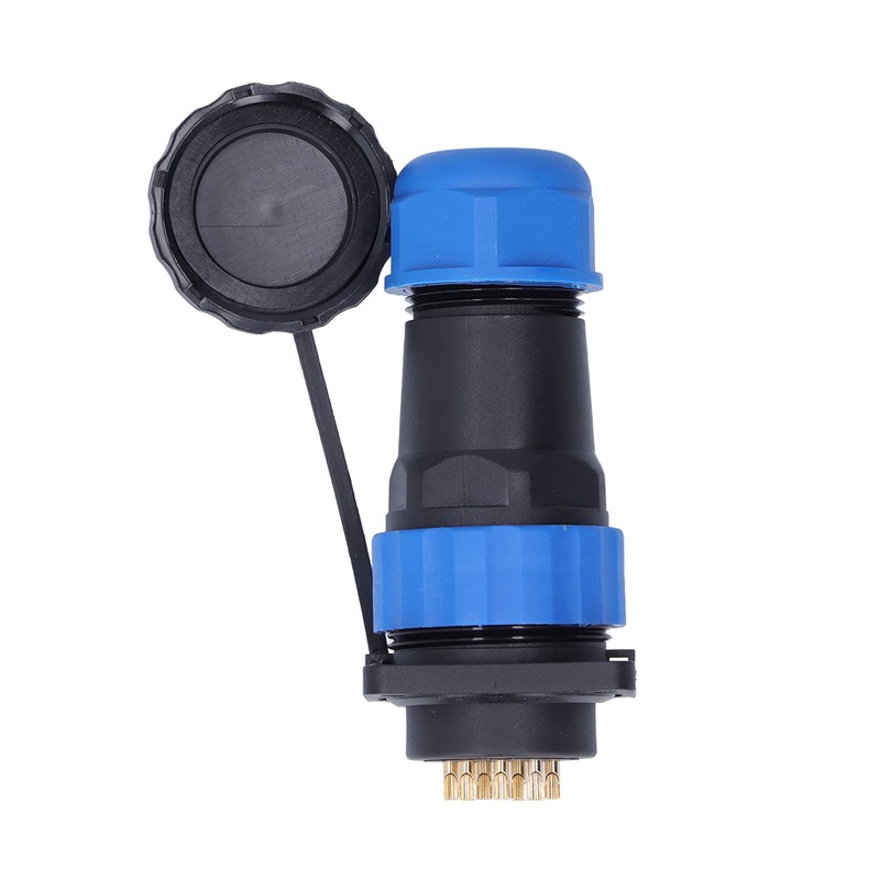 IP68 Waterproof Power Connector Male Female Square 4 Hole Aviation