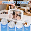 CHICAUP Clear Makeup Bags Plastic Cosmetic Bag TAS Toiletry Bag