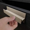 HRX Self-Adhesive Edge Fingerpull Door Handle - Easy to Install