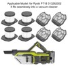 4PCS Vacuum Cleaner Filter Replacement Easy to Disassemble Vacuum Filter