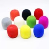 BuxiuGK Pack of 20 Microphone Windbreaks, Colour Thickened Microphone Cover,