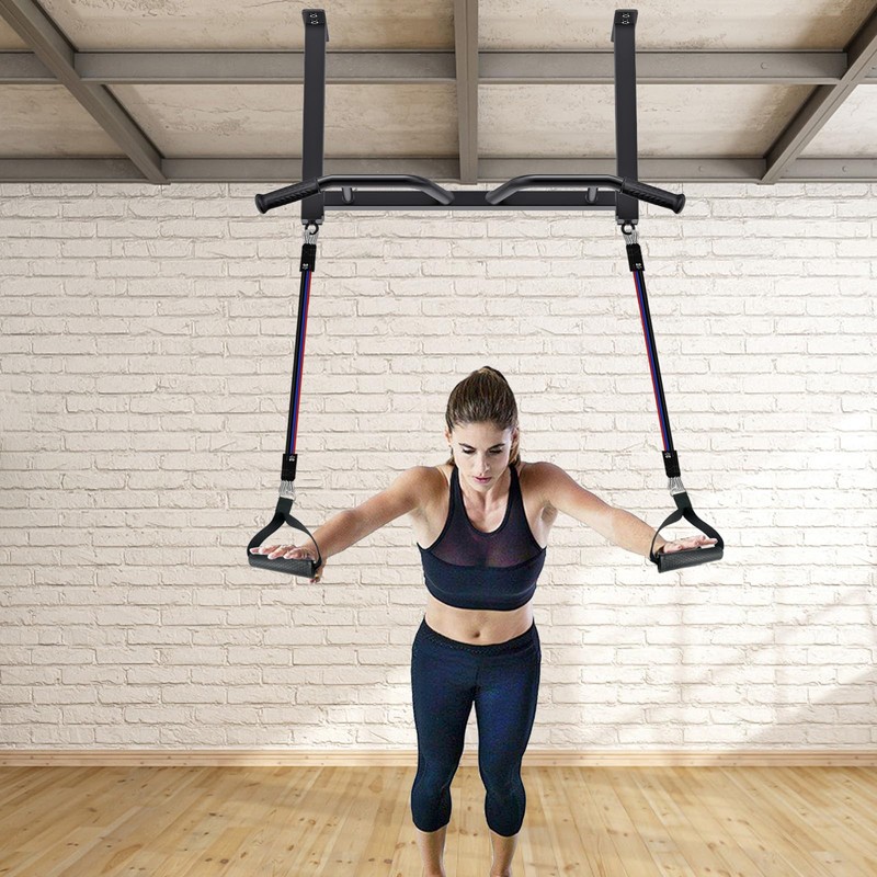 Kipika 32" Ceiling Mounted Pull Up Bar - Heavy Duty,