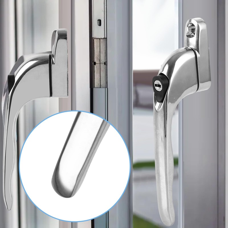 APACALI 4 Pack Window Handles for UPVC Windows, UPVC Window