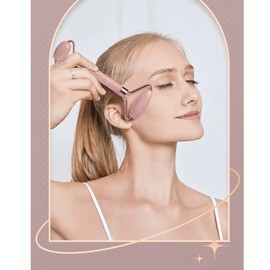 Quartz Lymphatic Drainage Face and Body Massage Roller Roller 2ea