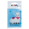 iscream Mini Llama 2-Piece 3D Eraser in Box