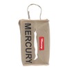 Key Stone Tissue Case Sand Beige W10.6 x D5.7 x