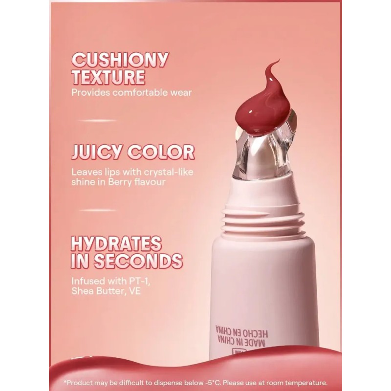 Brillo Labial Hidratante Sheglam Crystal Glaze Berry Smoothie