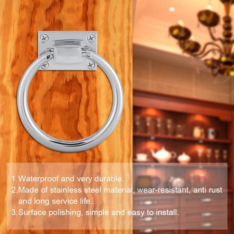 Pull Rings for Door Handle, Chair Back Pulls Cabinet Drop