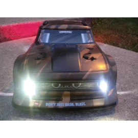 RC Lighthouse HID LED Lights HD Spot lights for Arrma Infraction Limitlessl Felony HD2W2R