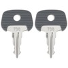 EMSea 2Pcs Forklift Ignition Key 738 Compatible with Jungheinrich Compatible