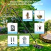 Deck Hook Railing Mount - Heavy Duty Metal Shepherds Hook
