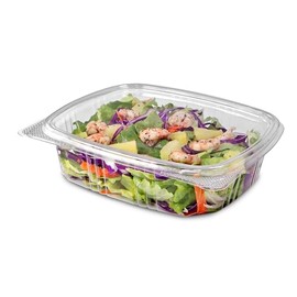 KODA CUP 24oz RPET Clear Hinged Lid Deli Container- 200Pcs