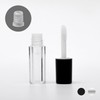 Portable 1.2ml Empty Lip Gloss Tint Cosmetic Dispensing Container 01 Tint Empty Bottle Black - 1.2ml 17ea
