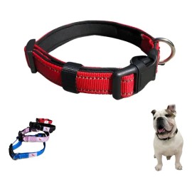 Vulpez Collar Perro Acolchado Ajustable Paseo Colores Gato