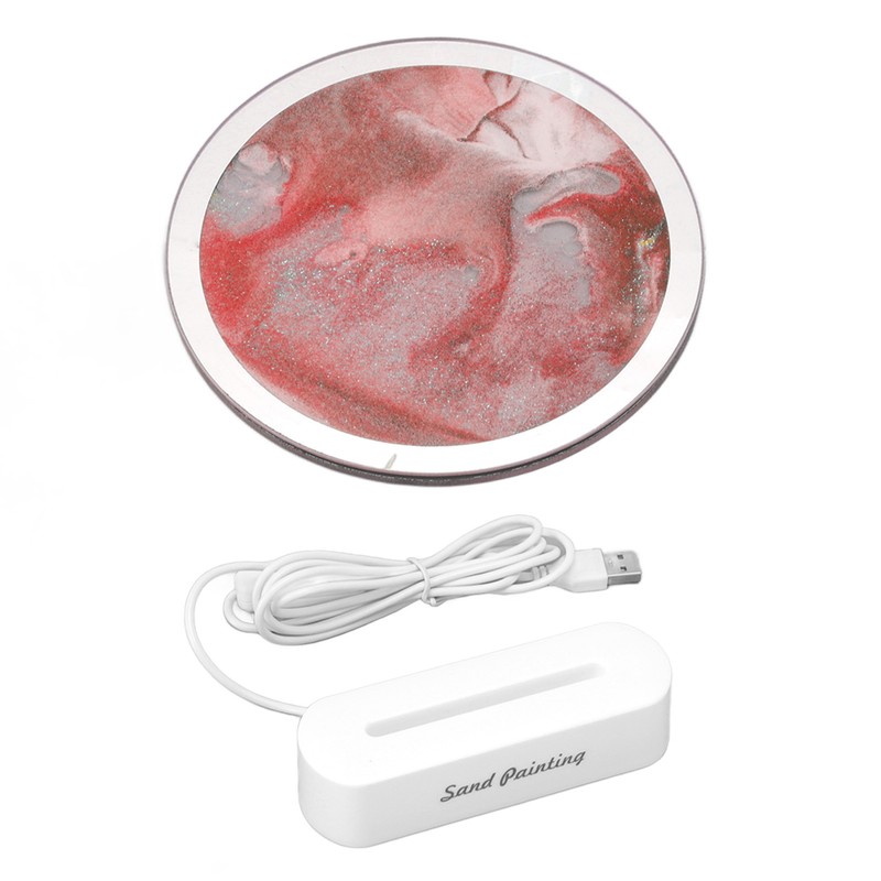 Quicksand Painting Light USB Plug in Eye Protection Art Decoration