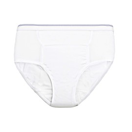Comfort Finds Men's Reusable Incontinence Brief 6oz - White - 2X-Large 46-48 - Single Unit