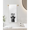 FGFK Funny Cowboy Golden Retriever Kitchen Towels, Gifts for Golden