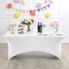 Time to Sparkle 2PCS 4ft Stretch Spandex Table Cover for