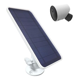 DIANMU Solar Panel Compatible with SimpliSafe Outdoor Security Camera, with 13FT Weatherproof Cable and Aluminum Alloy Adjustable Mount (1 Pack)