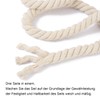 FORBELL Cotton Cord, Macrame Yarn Rope, Many Sizes Cotton Rope