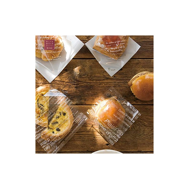 ヘッズ(Heads) カフェオレシューバッグ（１００枚） 透明 W120×H120mm CAF-SQC 100個セット