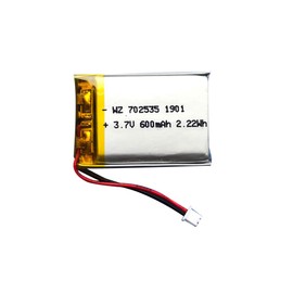Lithium Battery 702535 (600mAh) Watch Desk lamp USB Fan Electronic Scale 3.7V Polymer Lithium Battery
