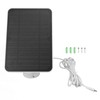 Focket 4W 5V Solar Panel for Outdoor Camera, for Ring