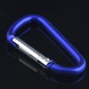 6 PCS Carabiner Keychain Clip -3" Aluminum Carabiner D Ring,
