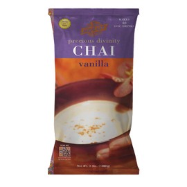 MOCAFE Precious Divinity Vanilla Chai Spiced Tea Mix, 3-Pound Bag Instant Frappe Mix, Coffee House Style Blended Drink Used in Coffee Shops