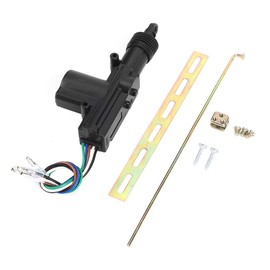 Master Door Motor Solenoid Central Locking, Universal 5 Wire Door Master Solenoid Actuator Motor Popper Central Automatic Locking