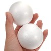 Healifty Pack of 50 Styrofoam Balls Craft Foam Balls for