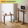 DEVAISE 40 X 24 Inches Electric Standing Desk,Height Adjustable Stand
